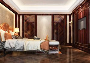 oasis bedroom design with storage