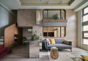 celeb designed living room