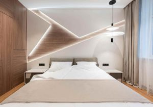 Matching Color Lights with Bedroom Interior Design