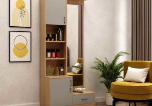 Colour blocked Dressing Table   