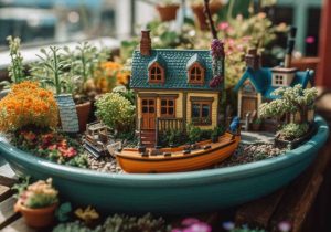 Miniature Fairy Gardens for DIY fairy garden