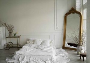 Oversized Mirrors for bedroom interior design