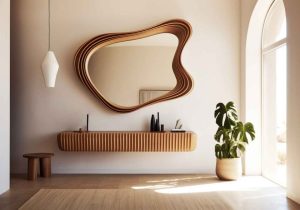 Functional Mirror Design for bedroom
