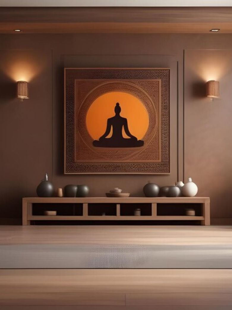 Solving the Puja Room Dilemma: A TV Unit with Mandir to the Rescue