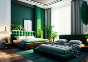 Serene Green for home interior design