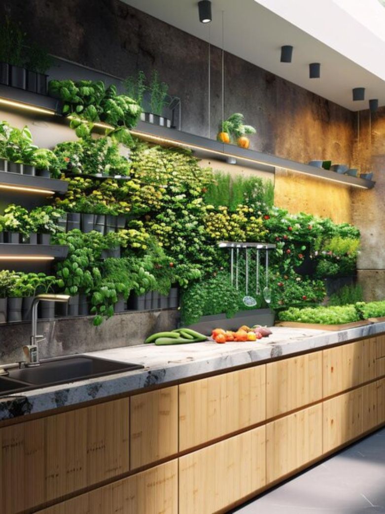 Biophilic Kitchens: How to Bring the Outdoors In and Create a Nature-Inspired Cooking Space 