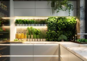 Biophilic Kitchen Design for healthy home