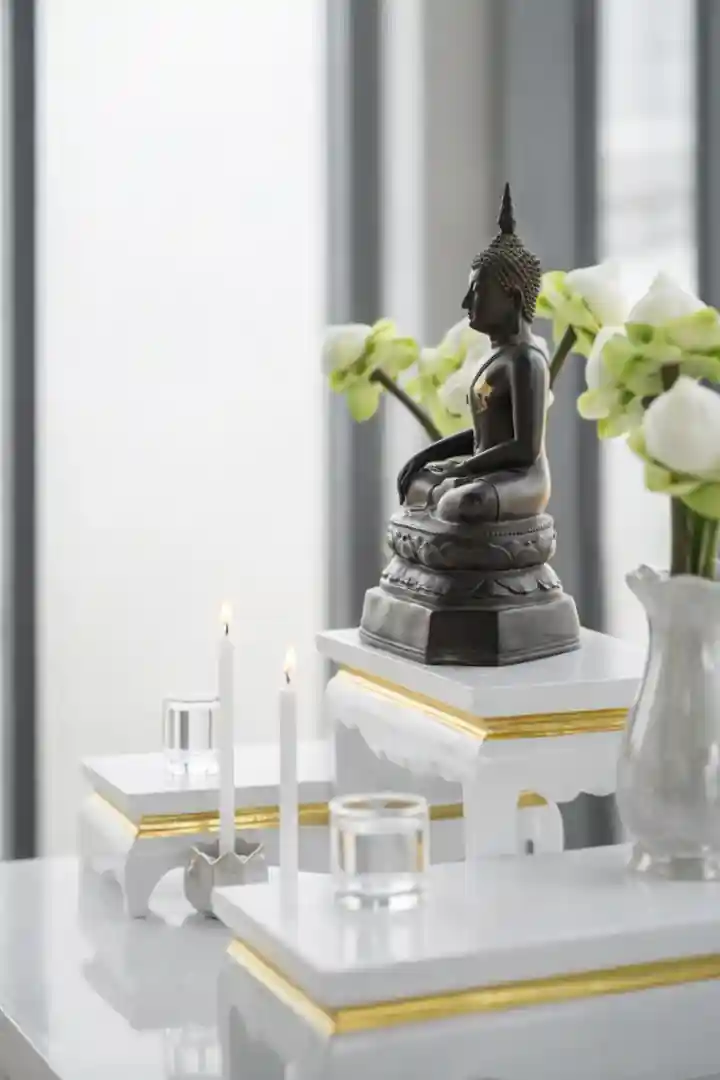 Smart Pooja Room Designs in Walls for City Apartments