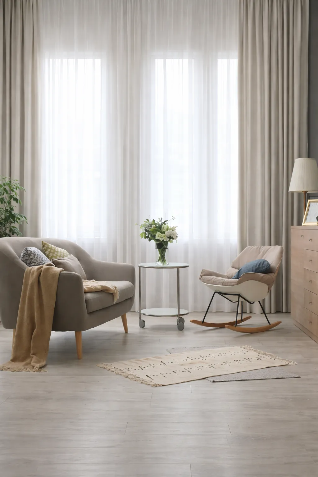 How the Right Curtains, Rugs, and Accessories Complete Your Living Room Interior Design