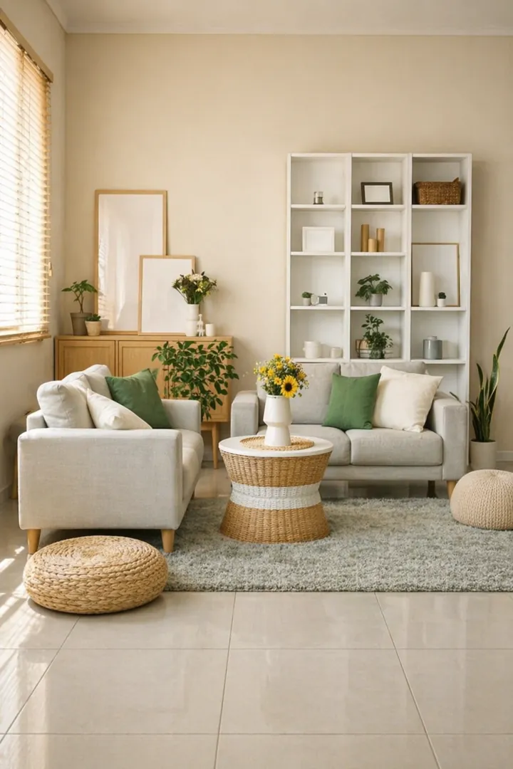 Interior Wall Design for 2BHK Apartments: Smart Space-Saving Ideas