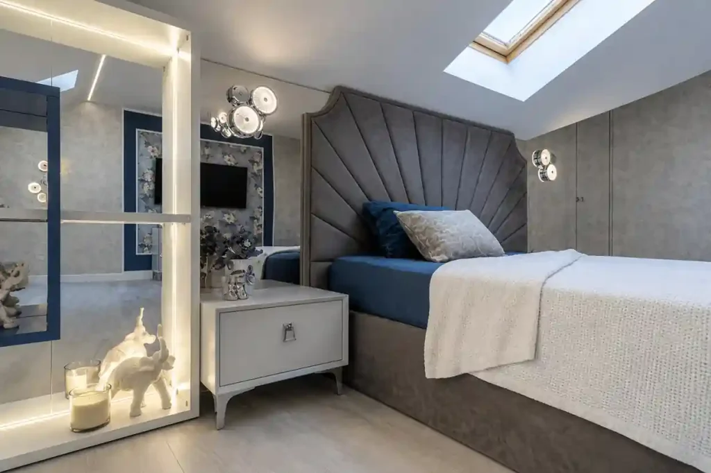 How Does Bedroom Interior Ceiling Design Plan a Role in Furniture Placement
