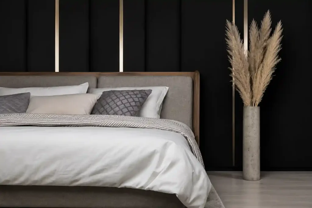 Modern luxury bedroom interior