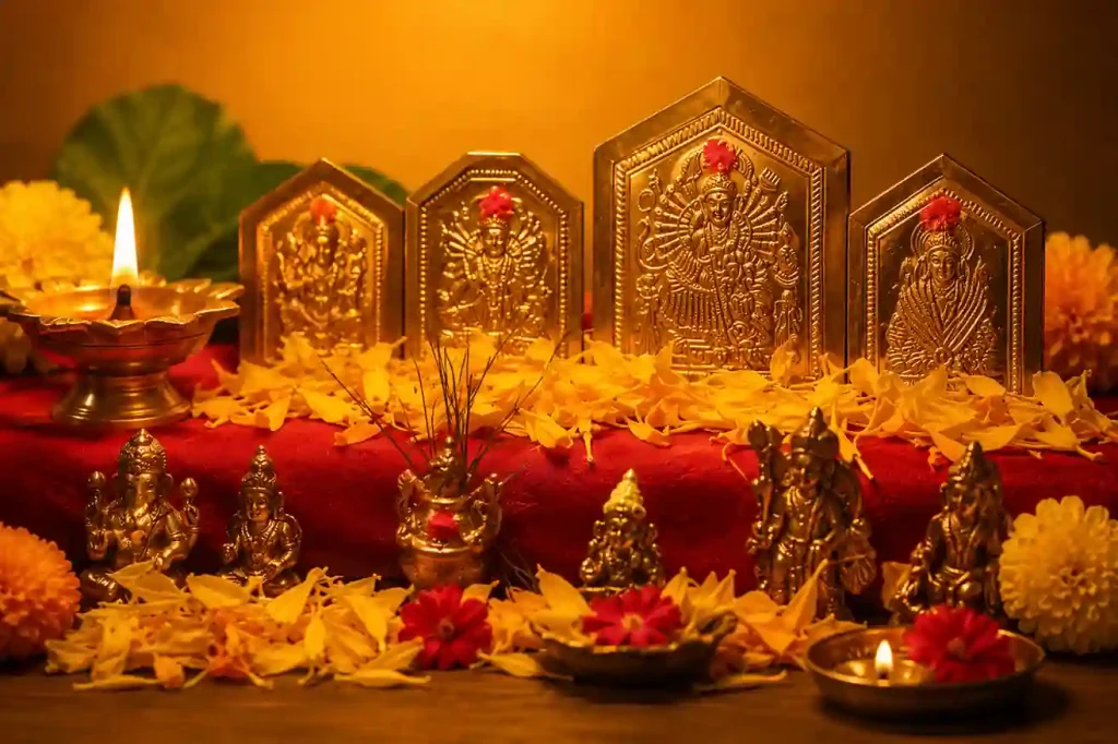 North-Facing House Vastu Plan with a Pooja Room Considered Auspicious