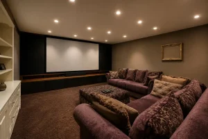 Bring the Home Theatre Design Together With a Cohesive 